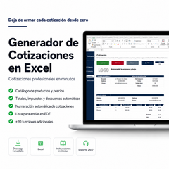 Plantilla Generador de Cotizaciones